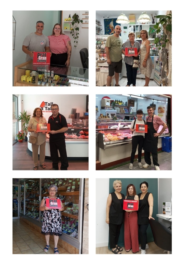 Lliurament dels premis corresponent a la promoció És temps de vacances. 