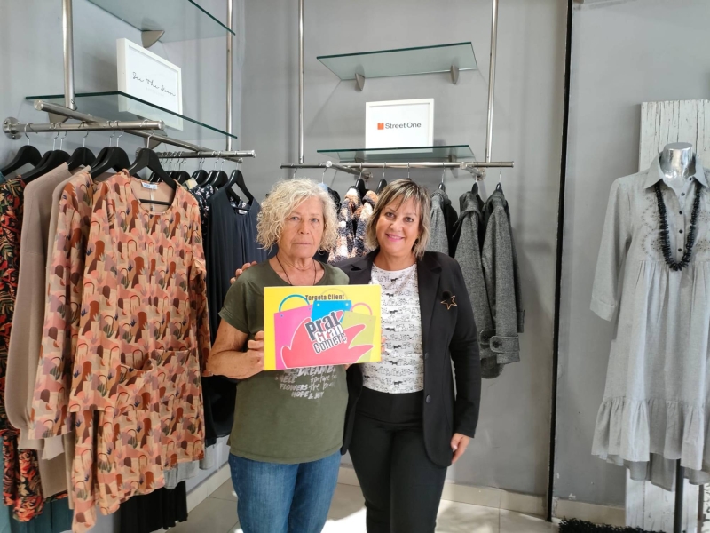 Les guanyadores de les dues entrades en el sorteig corresponent al mes d'octubre van correspondre a: