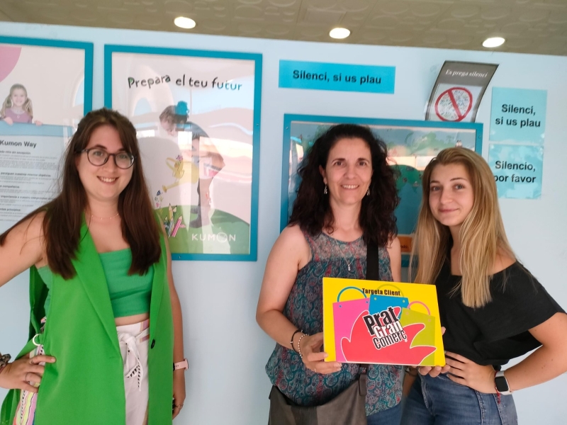 Noves guanyadores de la promoció Vols vindre al cinema? Corresponents al sorteig del mes de juny. Continua utilitzant la teva targeta Prat Gran Comerç i podràs guanyar dues entrades en el pròxim sorteig del mes de juliol. Recorda com més usis la teva targeta, més possibilitat d'aconseguir les teves entrades.   Animo i sort. RELACIÓ GUANYADORES: - 1253 - Inmaculada Porcel Sánchez per una compra realitzada a ATLEET PRAT. - 2595 - Mª Ángeles Novella Jurado per una compra realitzada a TALL A TALL. - 2808 - Sonia Argote Jerónimo per una compra realitzada a KUMON. - 3211 - Mª Teresa Yagúe Farnos per una compra realitzada a BOLSOS DELCAR. - 4002 - Concepción Vilchez Espigares per una compra realitzada a CALZADOS AVENIDA 1.  