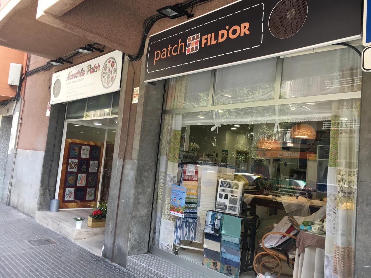 Mandala Patch amb la targeta de Pratgrancomerç