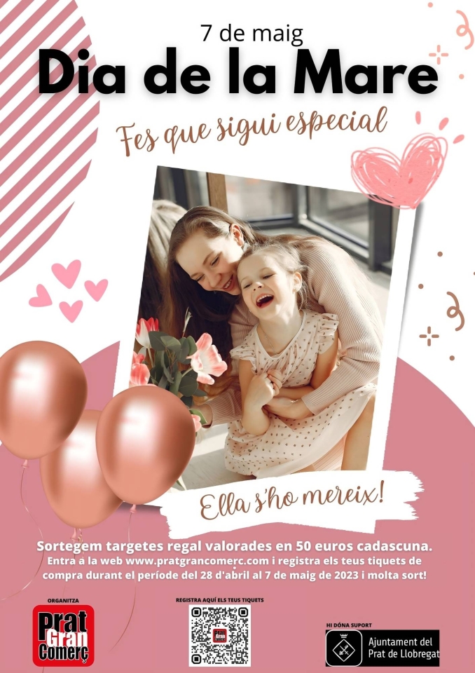 7 de maig dia de la Mare, digues-li-ho amb un regal... Ella s'ho mereix!