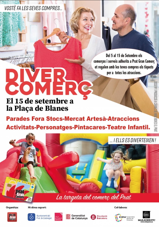 dona-li a la imatge i podràs veure els llistats de les botigues i serveis, associats, per obtenir el teu tiquet.