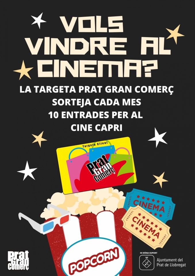 La targeta Prat Gran Comerç posa en marxa una nova promoció en exclusiva per als seus titulars.
