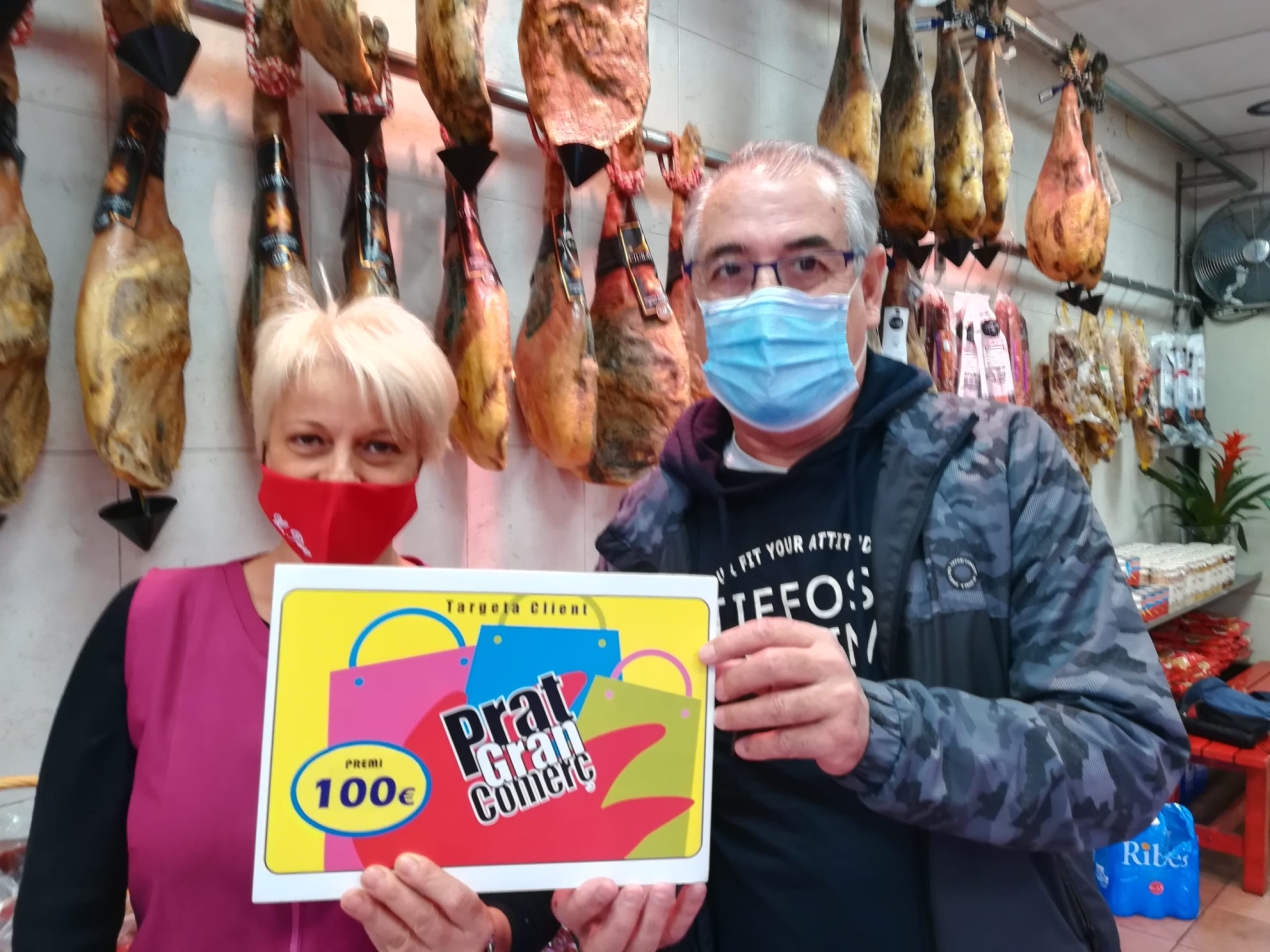Avui dimecres 4 de novembre, hen efectuat el lliurament del primer dels premis de la Promoció Premiem la Teva Fidelitat 2020.