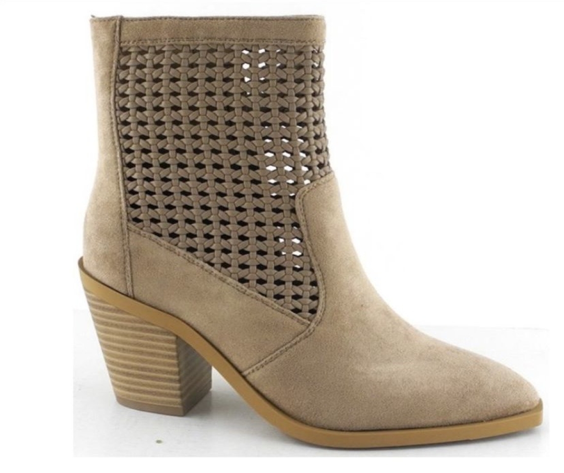 Botí de primavera per a dona en antelina taupe 26034 G’ANGELA. M-322