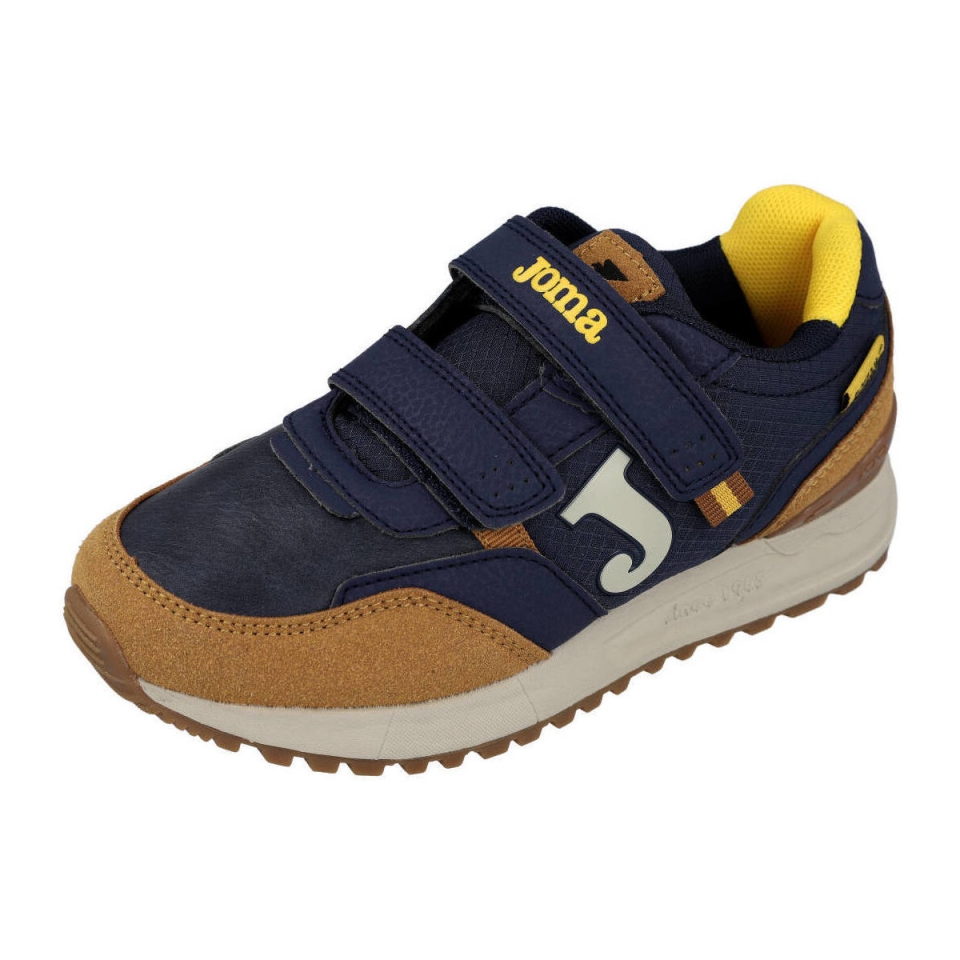 Sabatilles esportives per a nen en marí amb mostassa de JOMA. D-310