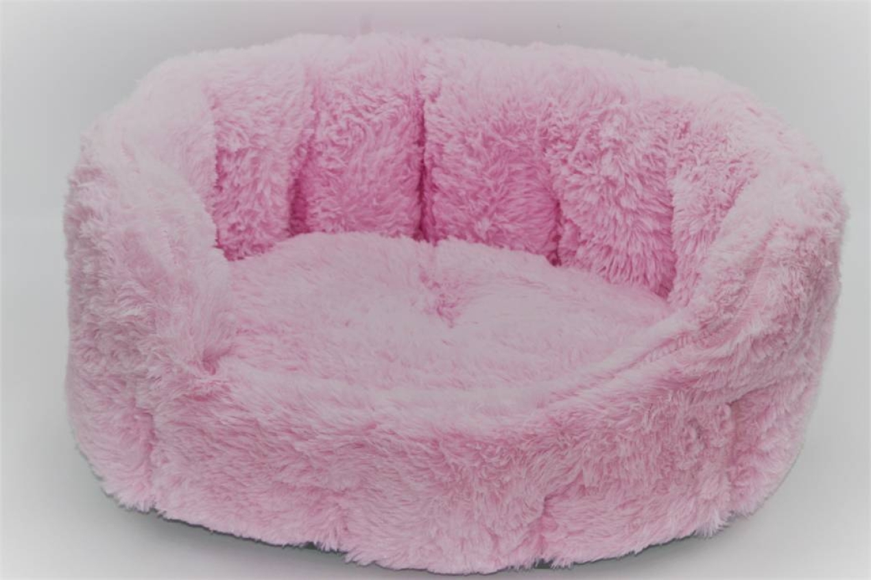 Llit Baby rosa Suau i amor&oacute;s llit per a la teva mascota. Mesura 55x 50 cm.