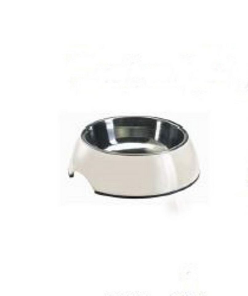 Funcionalitat i decoraci&oacute;. Comedero de melamina i acer inoxidable.