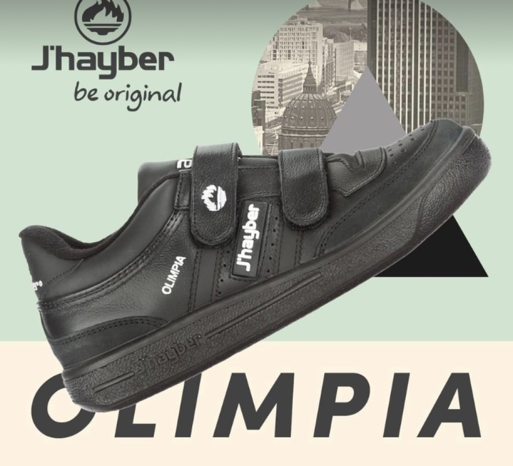 Esportiu per a home OLÍMPIA de J’HAYBER en color negre. D-201