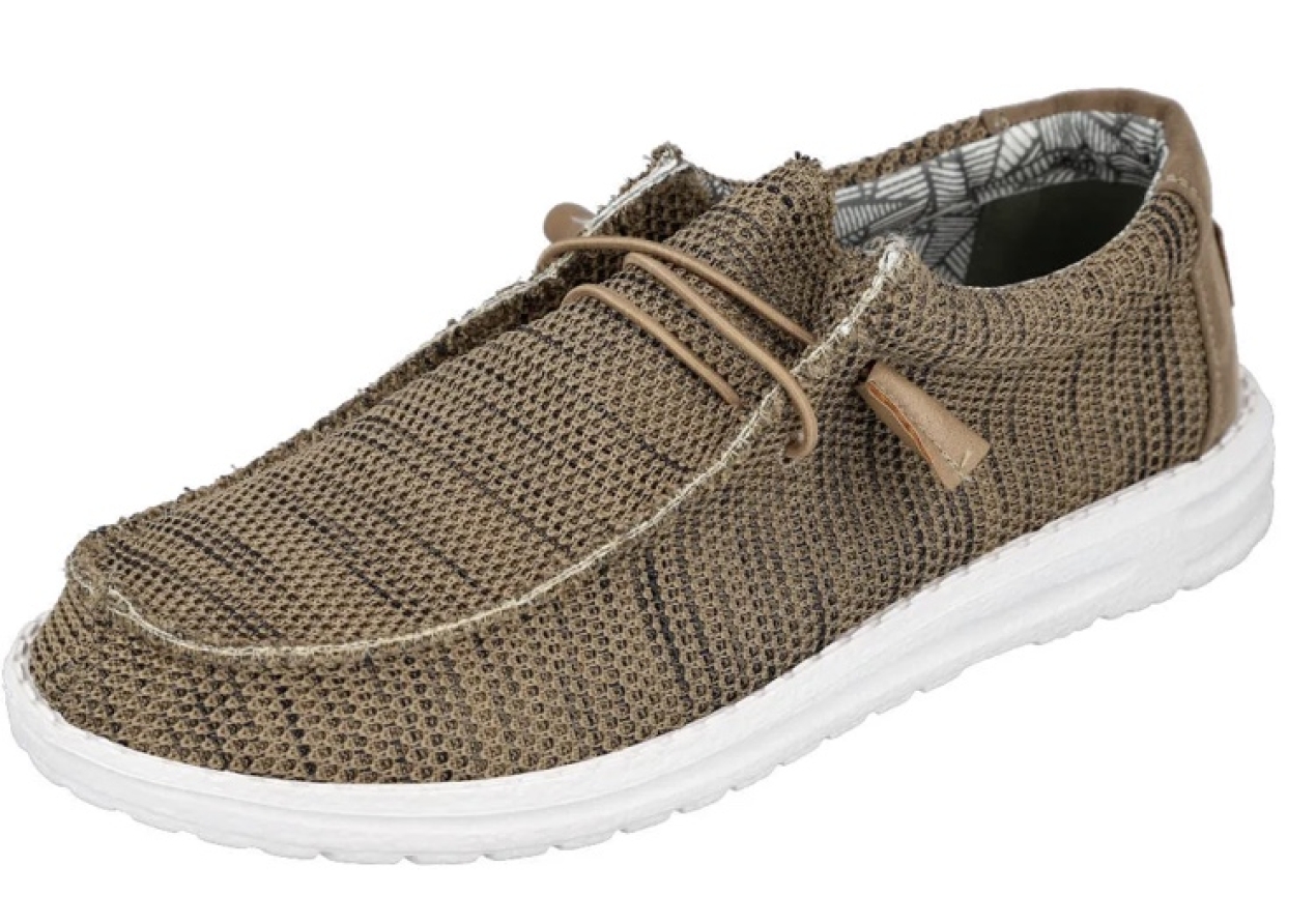 Sabatilla wally en tèxtil per a home en marró de REFRESHOES. H-330