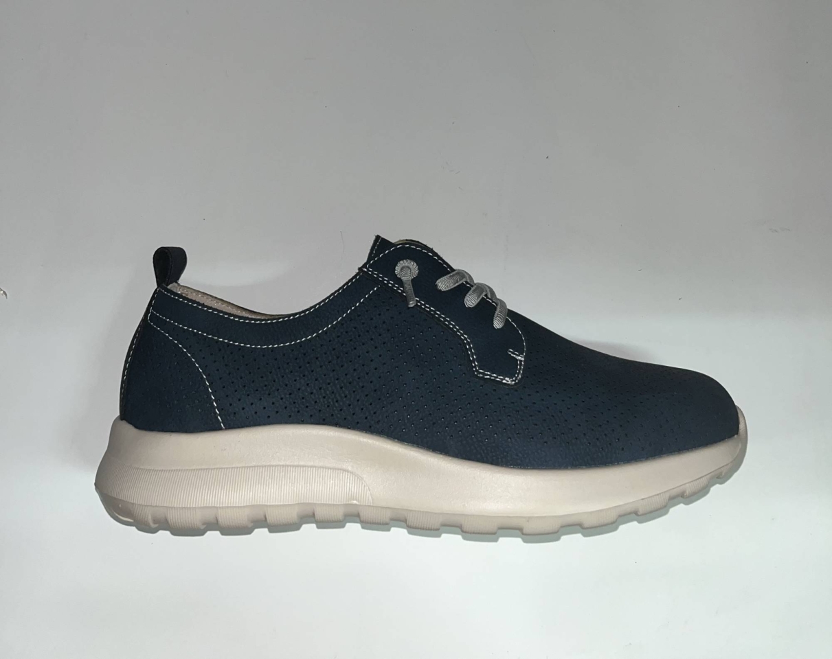 De RELAX4YOU sabates blucher en pell marí. H-427
