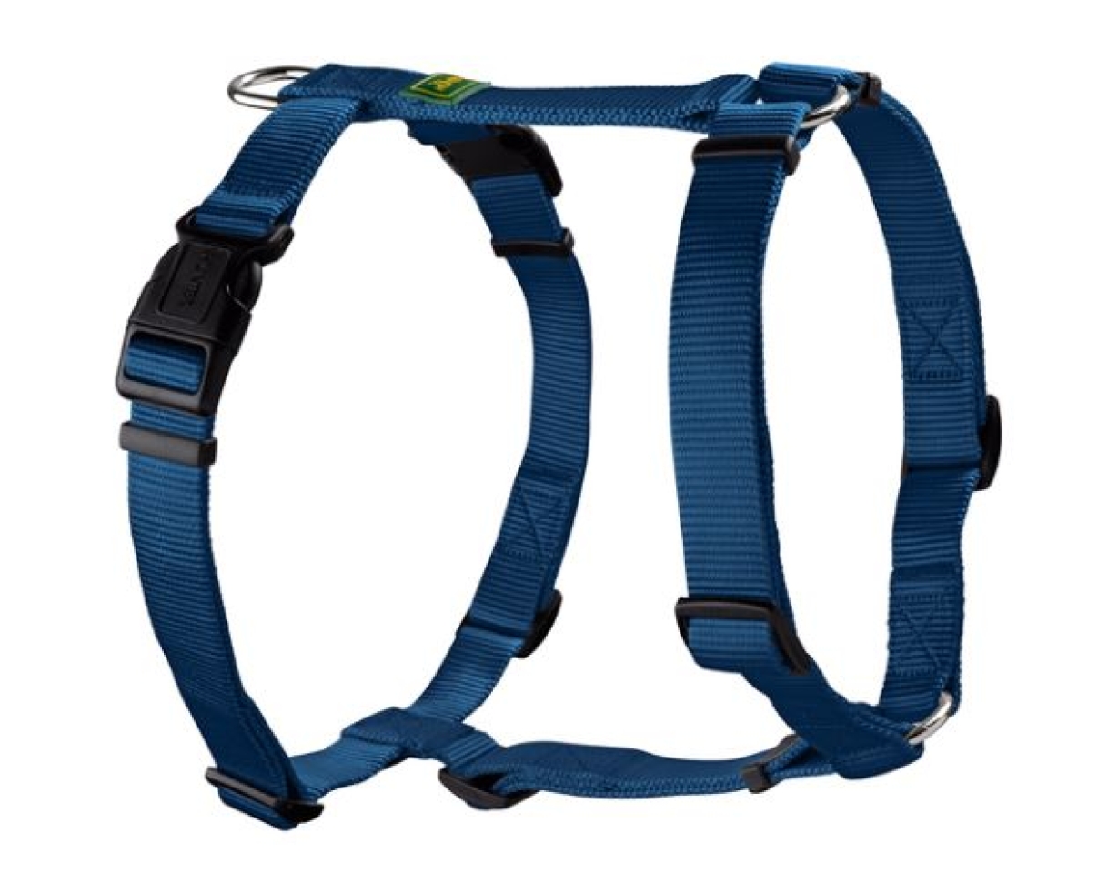Harnes nylon blau marí