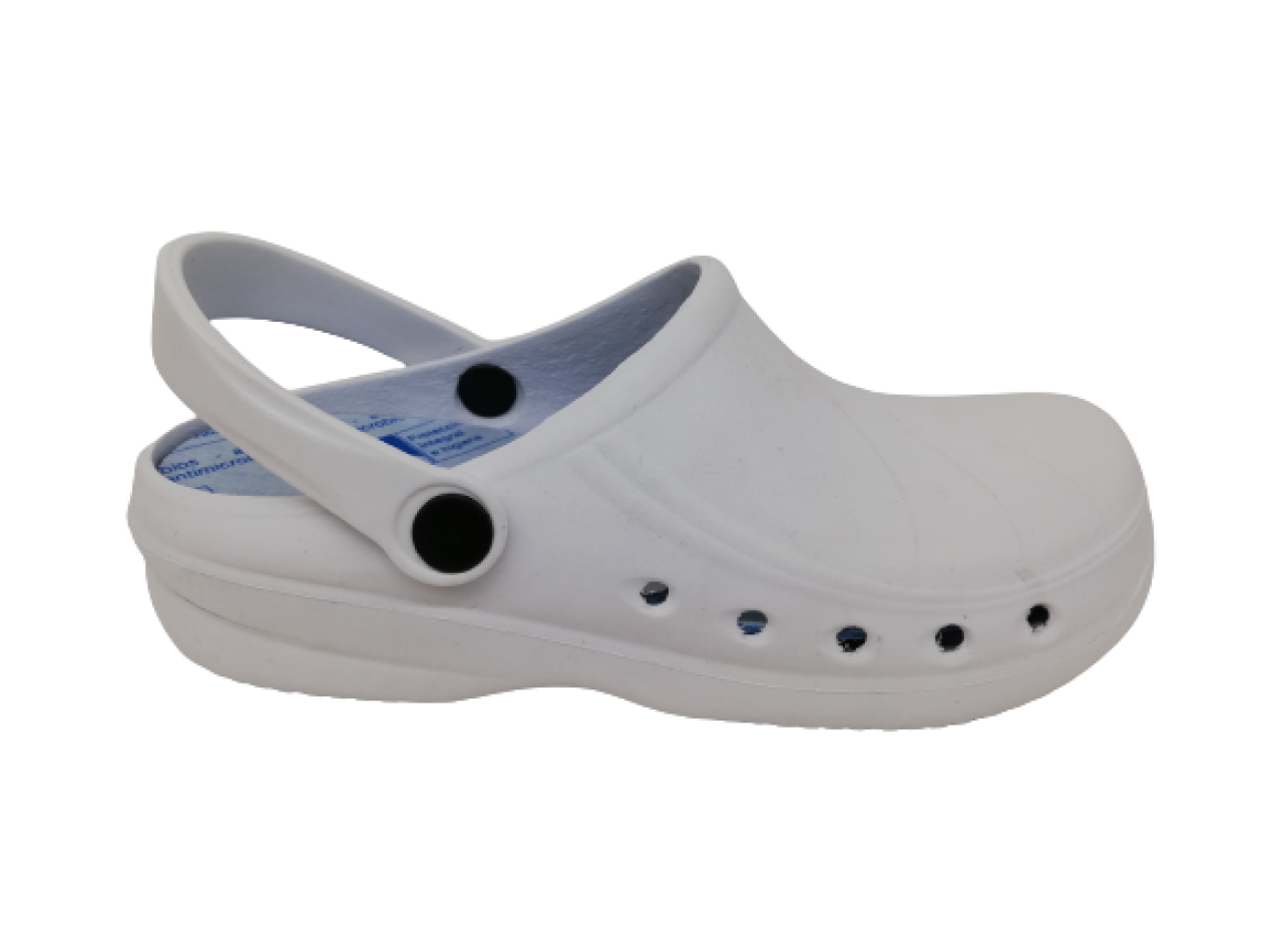 Esclop sanitari de poliuretà en blanc de PERCLA. T-358