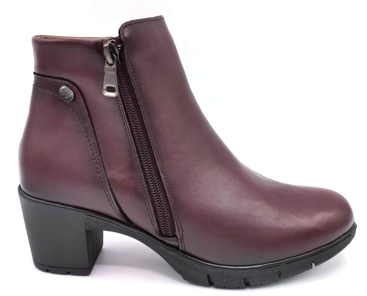 Botí per a dona en pell granada de RELAX4YOU 411. M-210