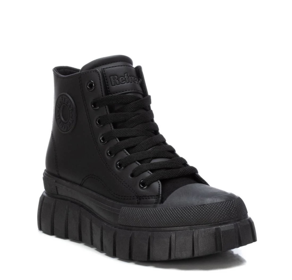 Botí esportiu amb cordons i cremallera en beix 172359 de REFRESHOES. M-688