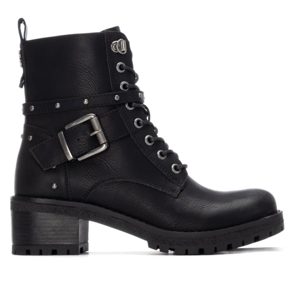 Botí tipus militar amb taló en negre 173247 de REFRESHOES. M-752