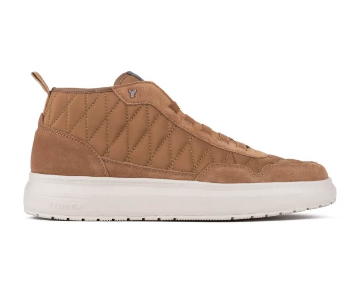 Bota curta casual per a home en camel Aput de YUMAS. H-465