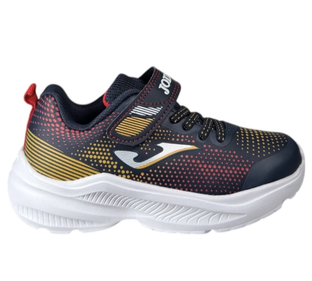 Sabatilles esportives per a nens amb belcro i elàstics Horizon de JOMA. D-196