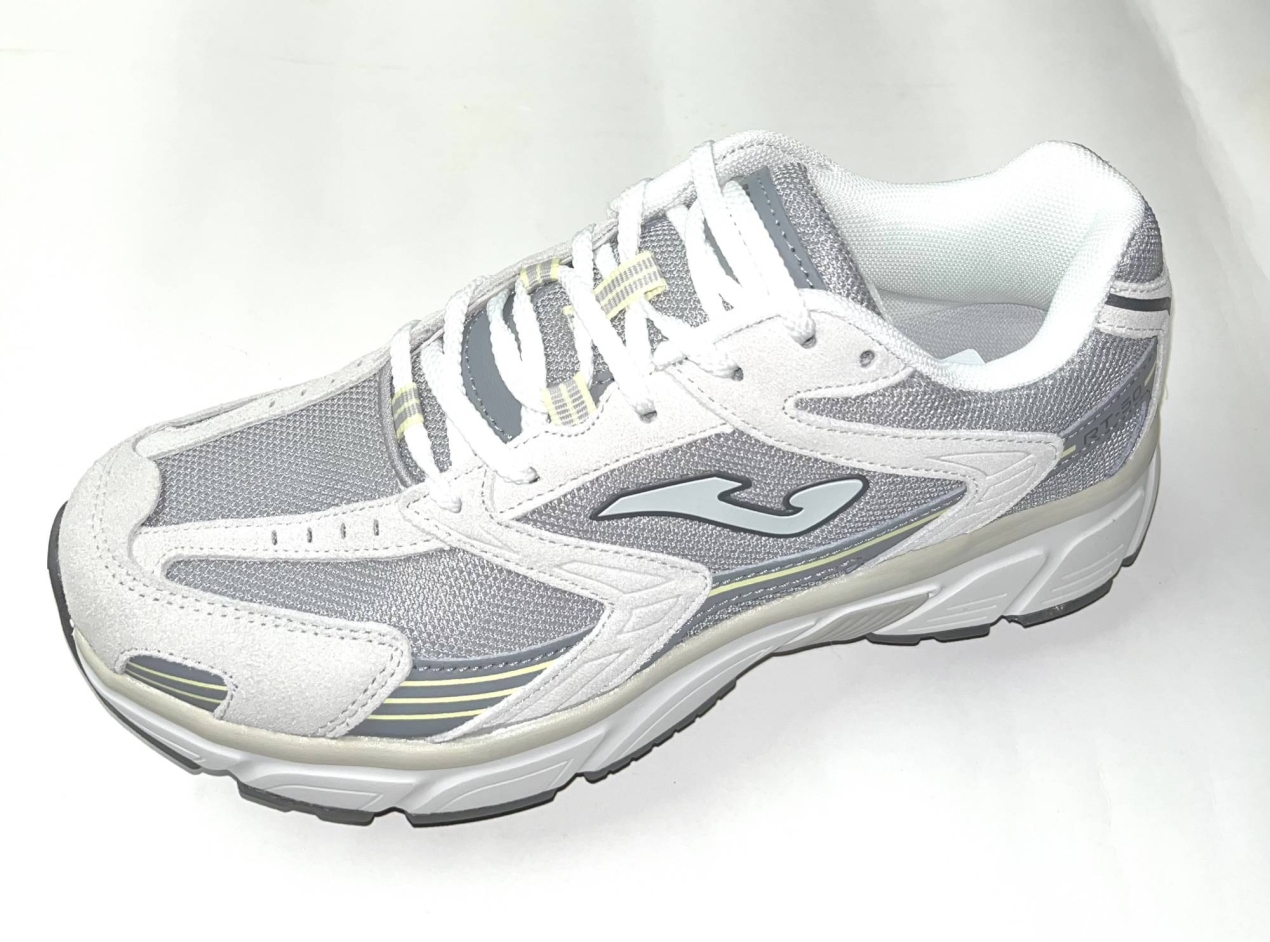 Esportius casual per a home en blanc i gris Rrt50 de JOMA. D-225