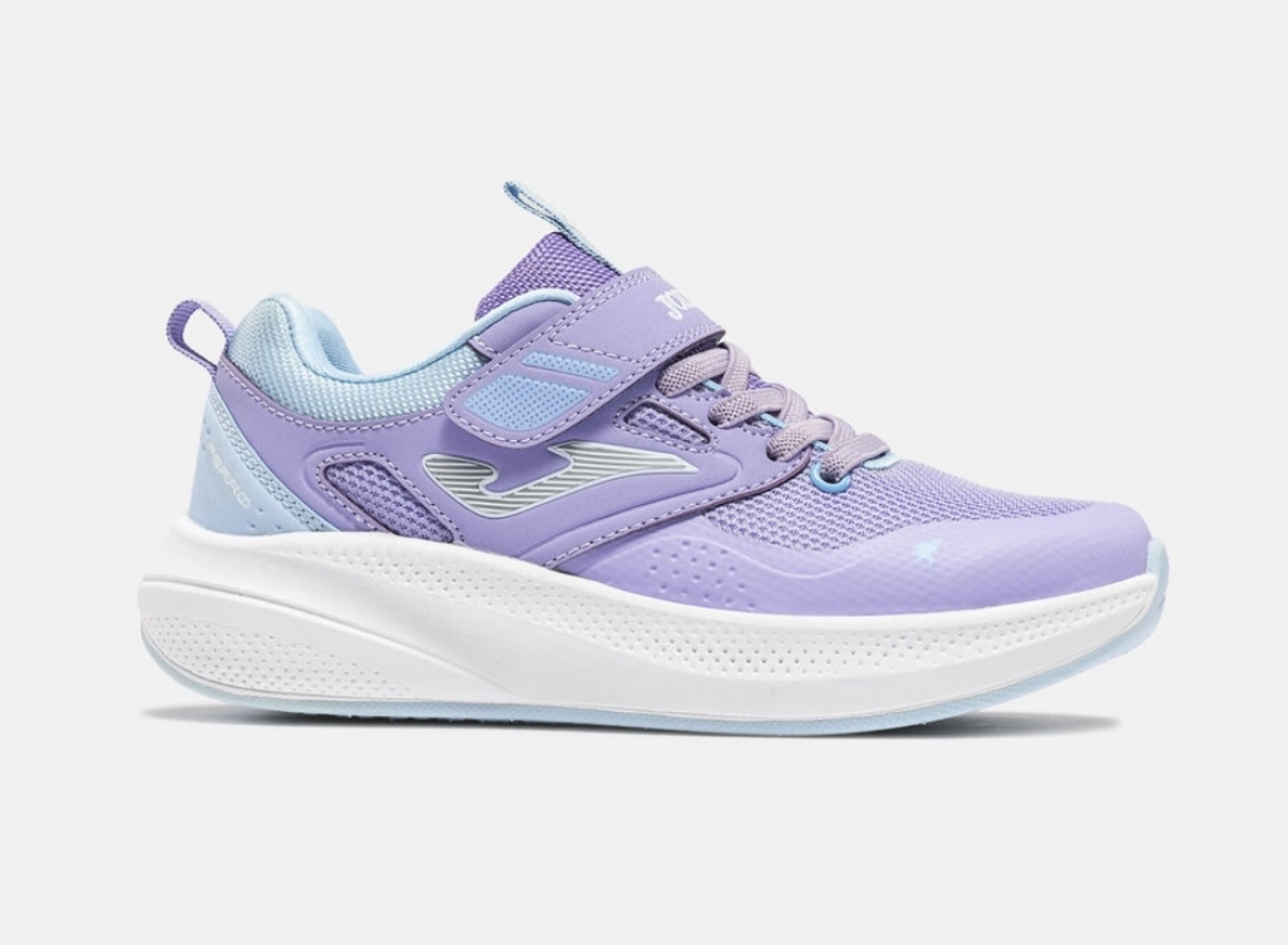 Sabatilles esportives per a niñ@s en lila Ferro de JOMA. D-219