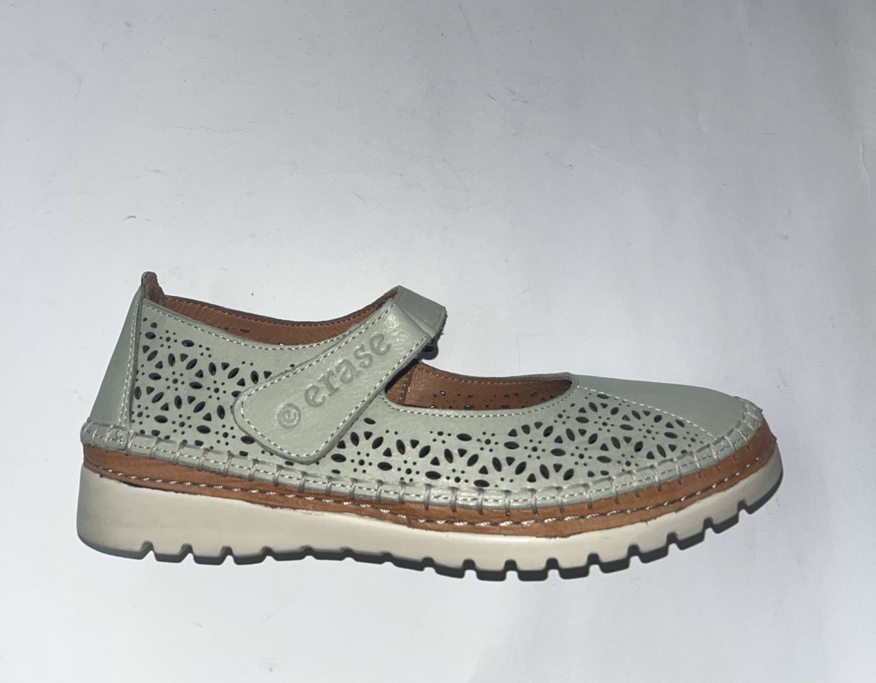 Sabata merceditas en pell color festuc 016-107 d'ERASESHOES. M-029