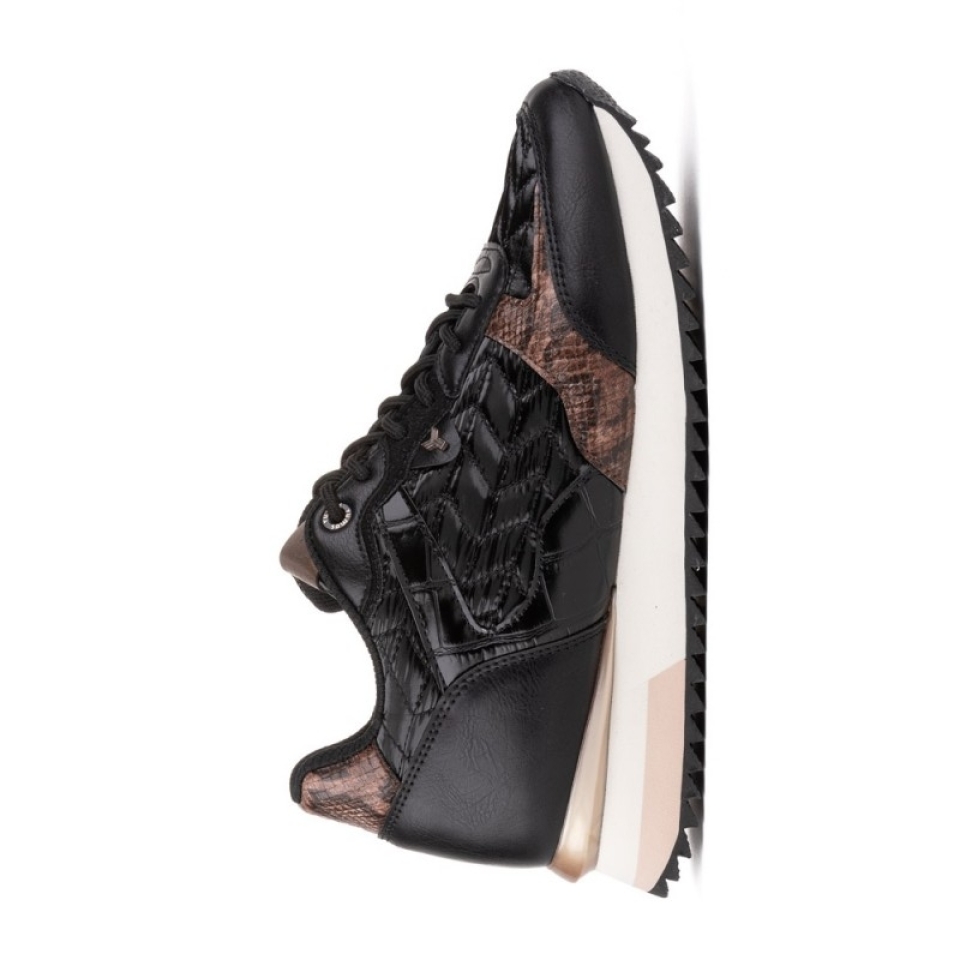 Esportiu casual per a dona en color negre Nevis de YUMAS. D-067