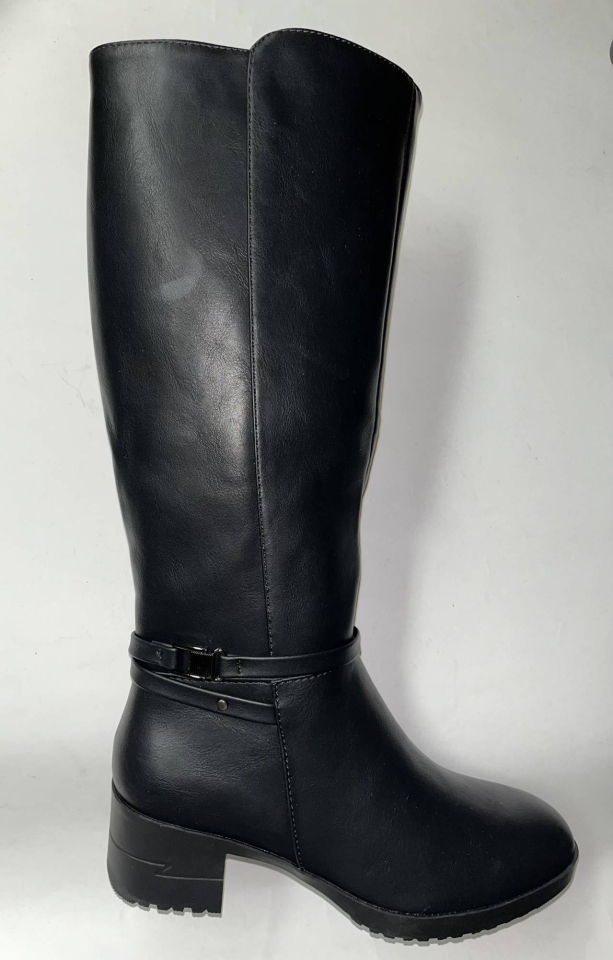 Bota alta per a dona en negre 2401 HISPAFLEX. M-508