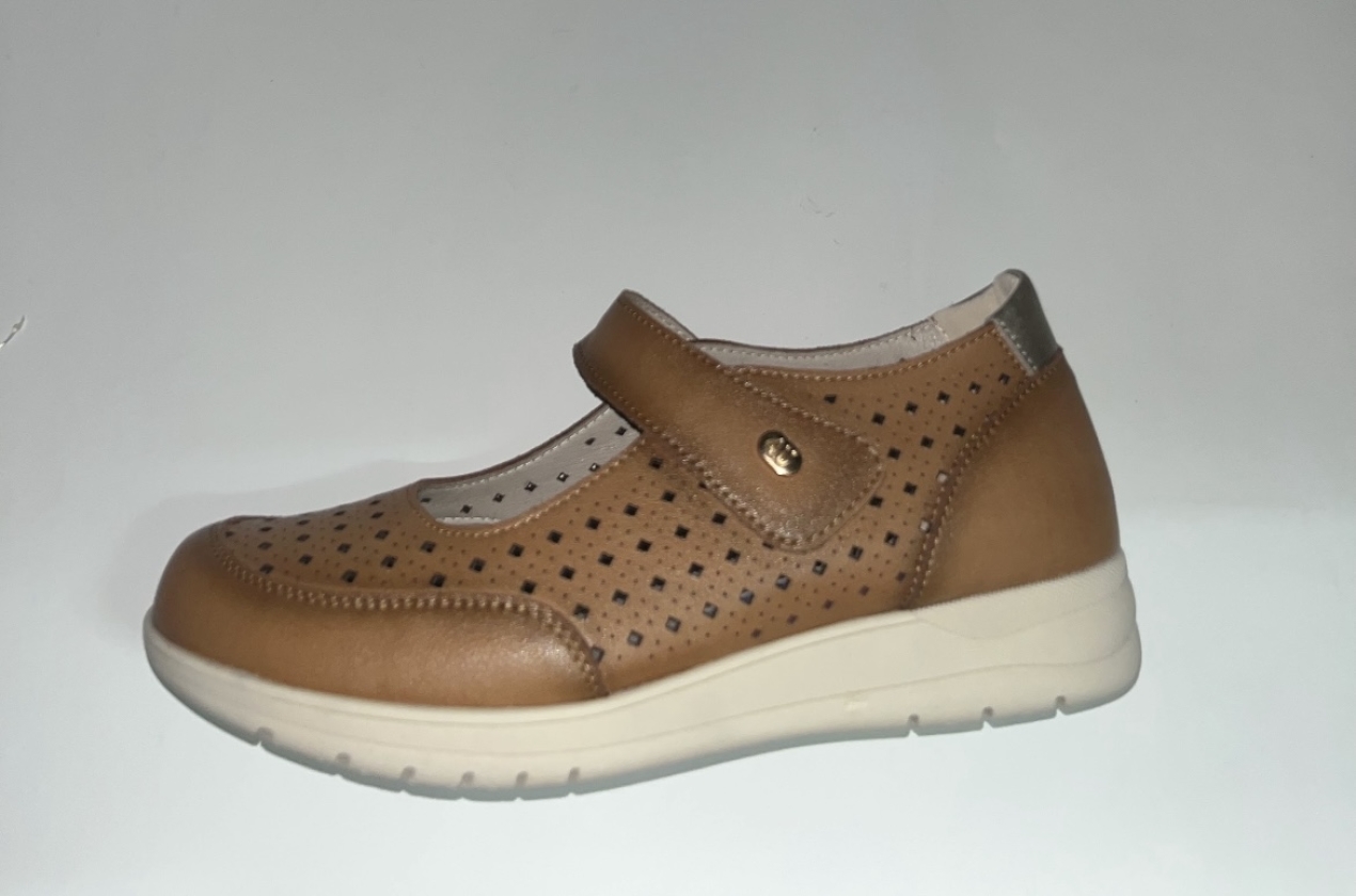 Merceditas confort en pell va colar cuir R-17 de RELAX4YOU. M-538