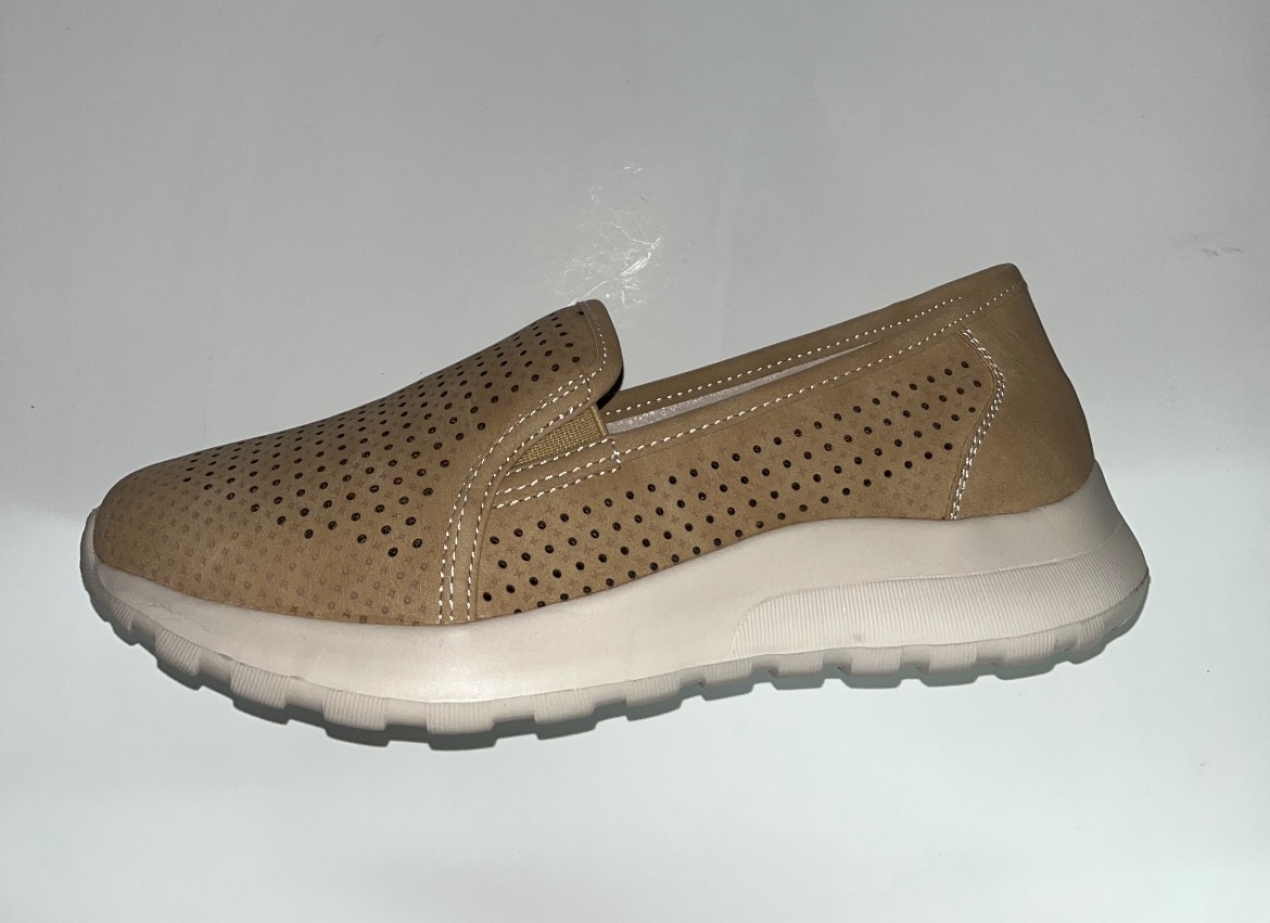 Sabata esportiva en pell camel 3000 RELAX4YOU. M-539