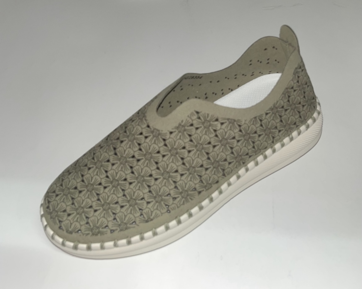 Sabatilla casual per a dona en kaki d'AMARPIES. M-549
