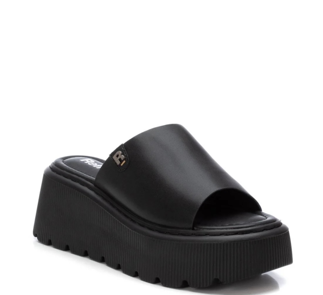 Sandàlia amb plataforma en negre 172576 de REFRESHOES. M-620