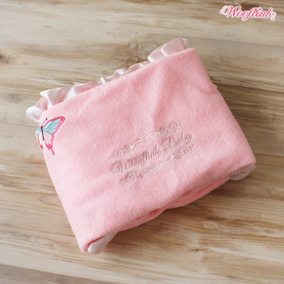 Manta Buterflay rosa