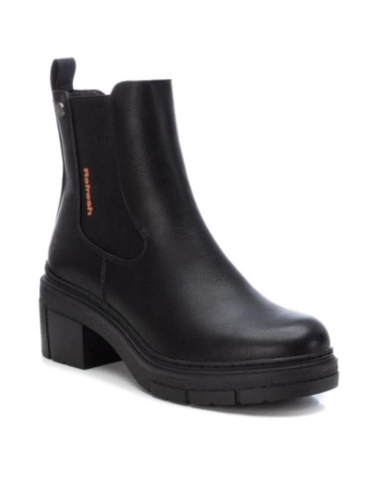 170997 de Refresh. Botí per a dona tipus chelsea en color negre. M-189