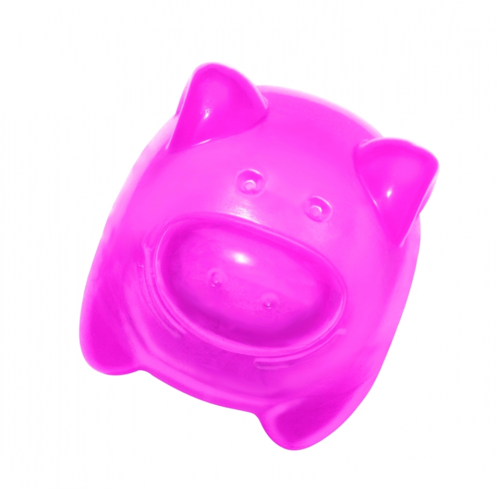 Els KONG Squeezz JELS són personatges dinàmics amb forma d'animal que chirrían i tenen un rebot singular en llançar-los per jugar a buscar.
