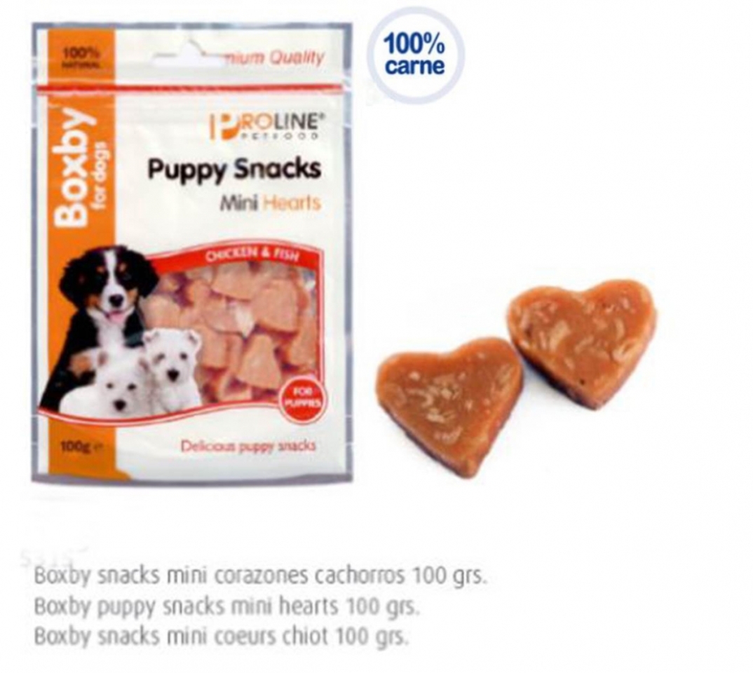 Del&iacute;cies de carn dessecada Mini cors &nbsp;per a cadells &nbsp;100% carn