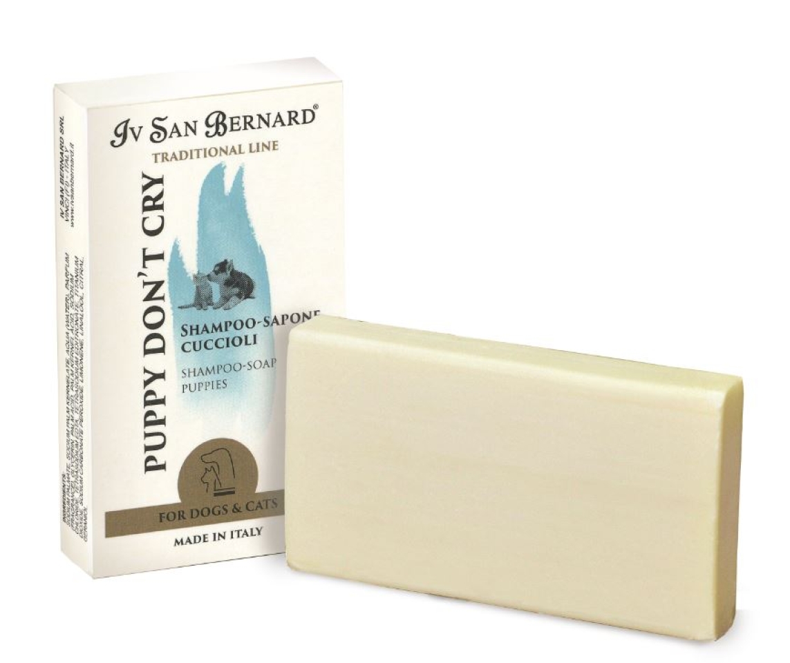 PUPPY DON’T CRY Xamp&uacute; dissenyat especialment per a cadells de totes les races.&nbsp; 75gr.