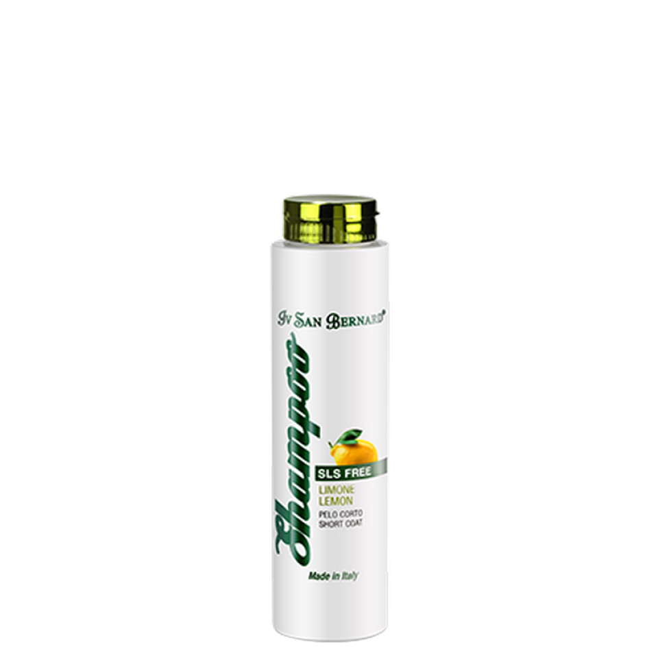 XAMP&Uacute; A la LLIMONA – SLS FREE &nbsp; (Sodium Lauryl Sulfate-Free) &Eacute;s un xamp&uacute; amb una fresca aroma a la frag&agrave;ncia de llimona, especifico per a gossos i gats de p&egrave;l curt. T&eacute; una acci&oacute; hidratante. Els seus components ajuden a eliminar la caspa. 300 ml. – 1 lt.&nbsp;