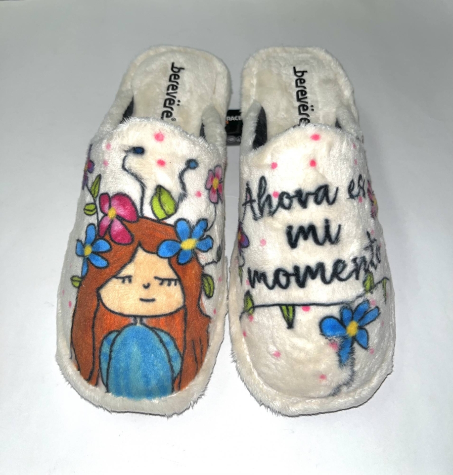 Sabatilles d'hivern per a dona en grisa de BEREVERE. T-486