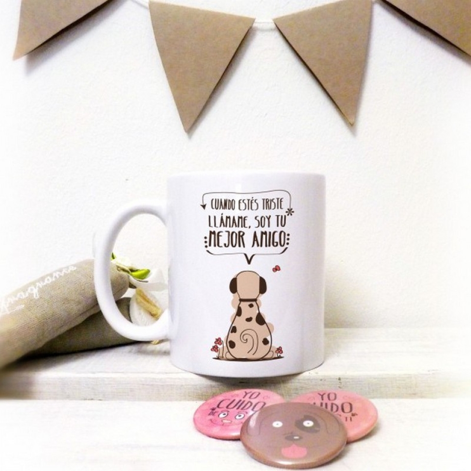 Quan estiguis trist o deprimit, flama al teu gosset, ell &eacute;s el teu millor amic. Tassa d'&uacute;s v&agrave;lid en rentavaixella i microones.