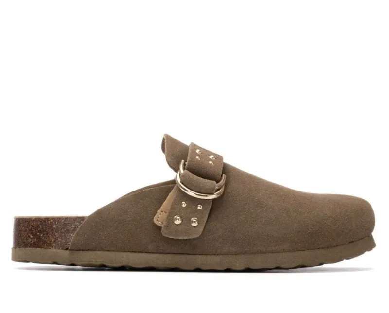 Esclop bio en color marró taupe 175008 de REFRESHOES. M-078