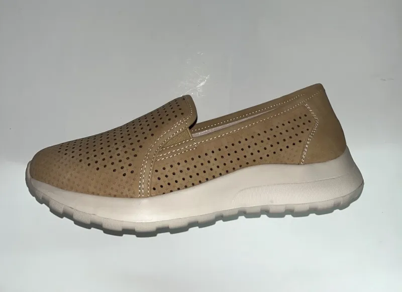 Sabata esportiva en pell camel 3000 RELAX4YOU. M-539